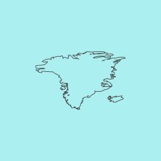 Vector map - Alaska