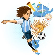Argentine Argentina Soccer Player