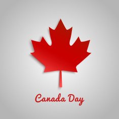 Design a banner for Canada Day 1 st of July N2