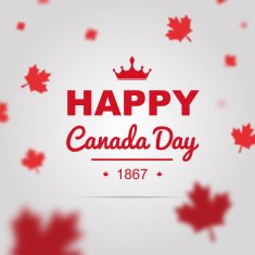 Happy Canada Day poster N2