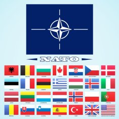 NATO Member Countries Flag free image download