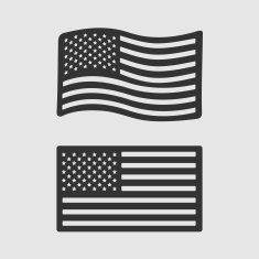 American Flag Vector N7