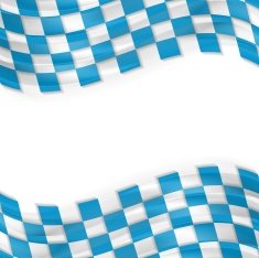 Oktoberfest abstract wavy bright background