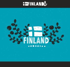 Cool emblem of Finland N2