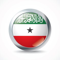 Somaliland flag button