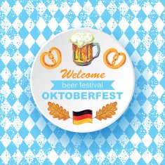 Oktoberfest greeting card