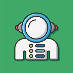 Space Astronaut icon N12