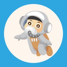 Space astronaut theme elements N5