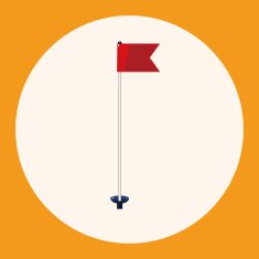 golf equipment theme elements N26