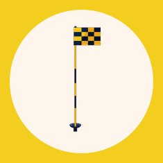 golf equipment theme elements N27