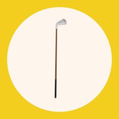 golf equipment theme elements N34