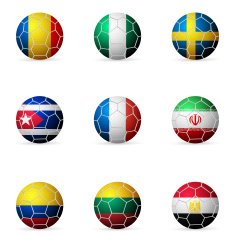 Soccer Ball Flag N5