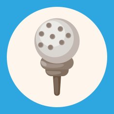 golf equipment theme elements N44