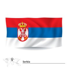 Flag Of Serbia N2
