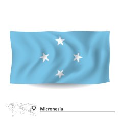 Flag of Micronesia N3