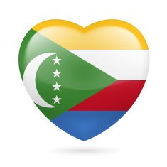 Heart icon of Comoros