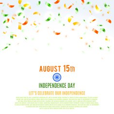 Indian Independence Day background Vector illustration eps10