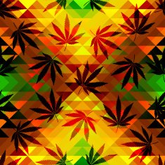 Hemp leaves N6
