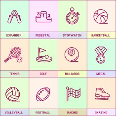 Set of vector icons N11