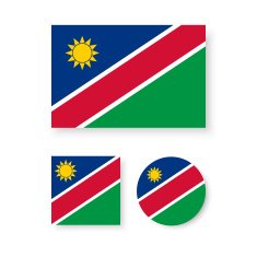 Namibia flag N2