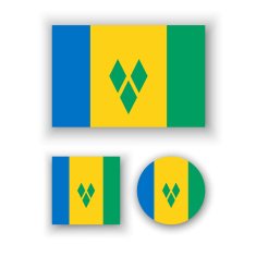 Flag of Saint Vincent and the Grenadines