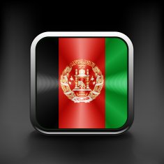 Flag of Afghanistan Vector Accurate dimensions