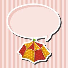 circus tents theme elements N6