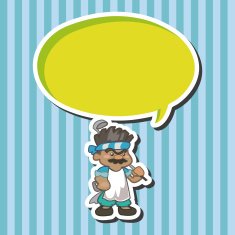 person character golfers theme elements N4