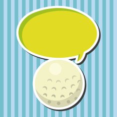 golf equipment theme elements N100