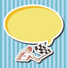 start racing theme elements vector eps N2