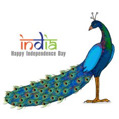 National bird for Indian Independence Day