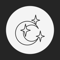 moon line icon N5