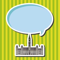 castle theme elements vector eps N13