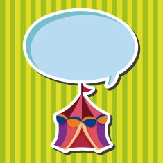 circus tents theme elements N7
