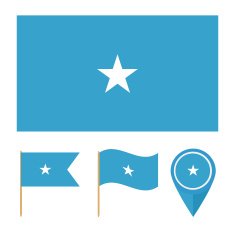 Somalia country flag
