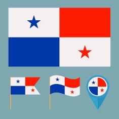 Panama Country Flag N2 free image download