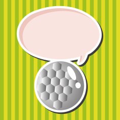 golf equipment theme elements N133