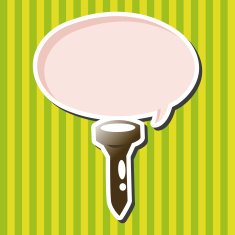 golf equipment theme elements N140