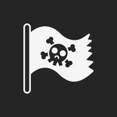 pirate flag icon N17
