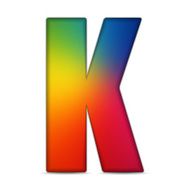 Gay Flag Shiny Glass Alphabet N15