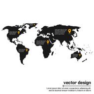 Vector world map