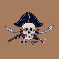 Label pirate theme N6