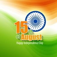 Creative Indian Independence Day concept Vector illustration N5