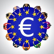 European Union - Euro money Symbol