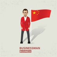 China business concept design vector N2