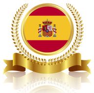Spanish flag frame