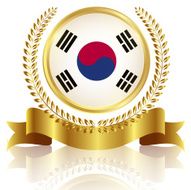National flag frame