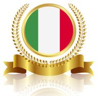 Italian Flag frame