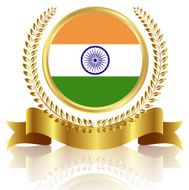 India national flag frame