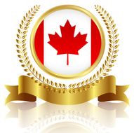 Canada flag frame